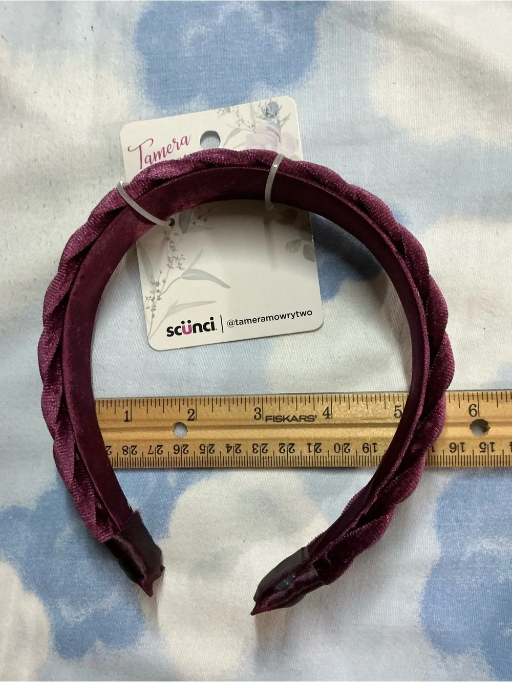 scunci Braided Jam Headband and Scrunchie Set